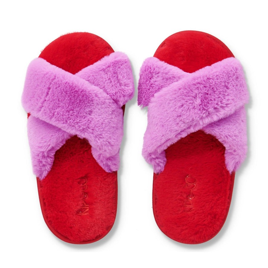 Kid Kip&Co | Raspberry Bubble Kids Slippers