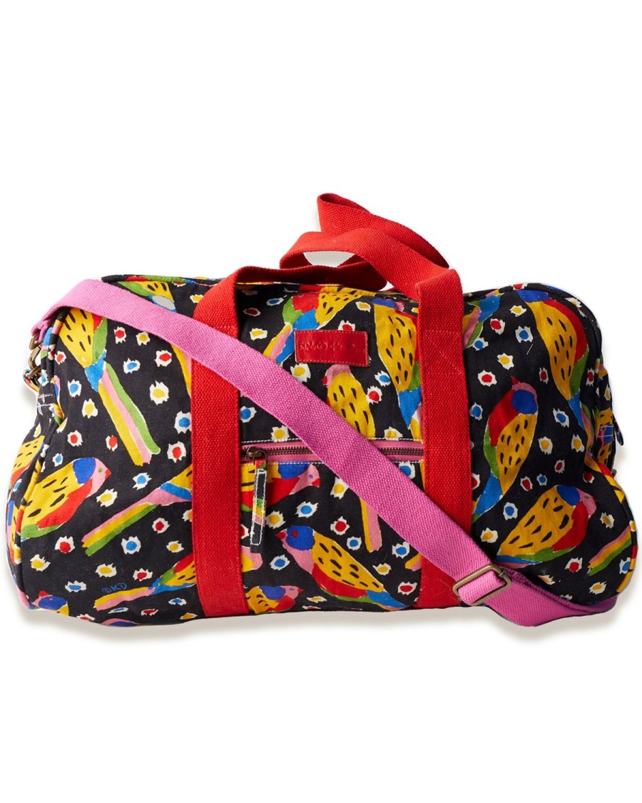 Apparel Kip&Co Duffle Bags | Kip&Co X Ken Done Parrot Party Duffle Bag