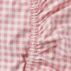 Bedding Kip&Co Fitted Sheets | Gingham Candy Organic Cotton Baby Fitted Sheet