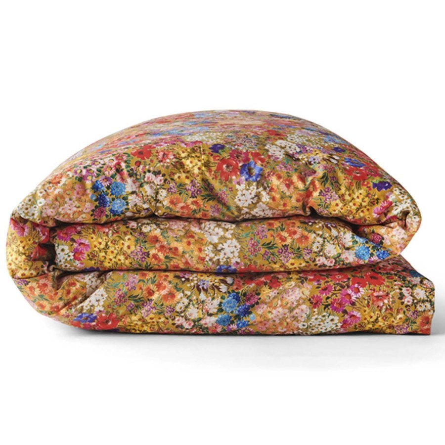 Bedding Kip&Co Quilt Covers | Forever Floral Honey Organic Cotton Quilt Cover