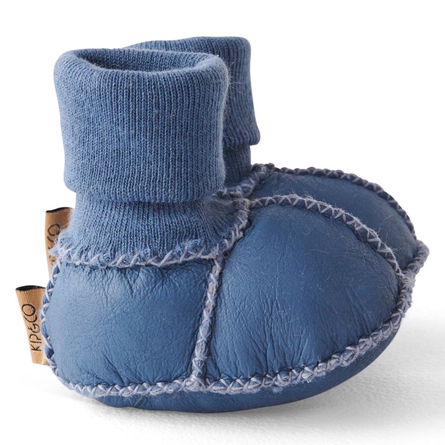 Apparel Kip&Co Baby Pjs | Blue Skies Baby Booties