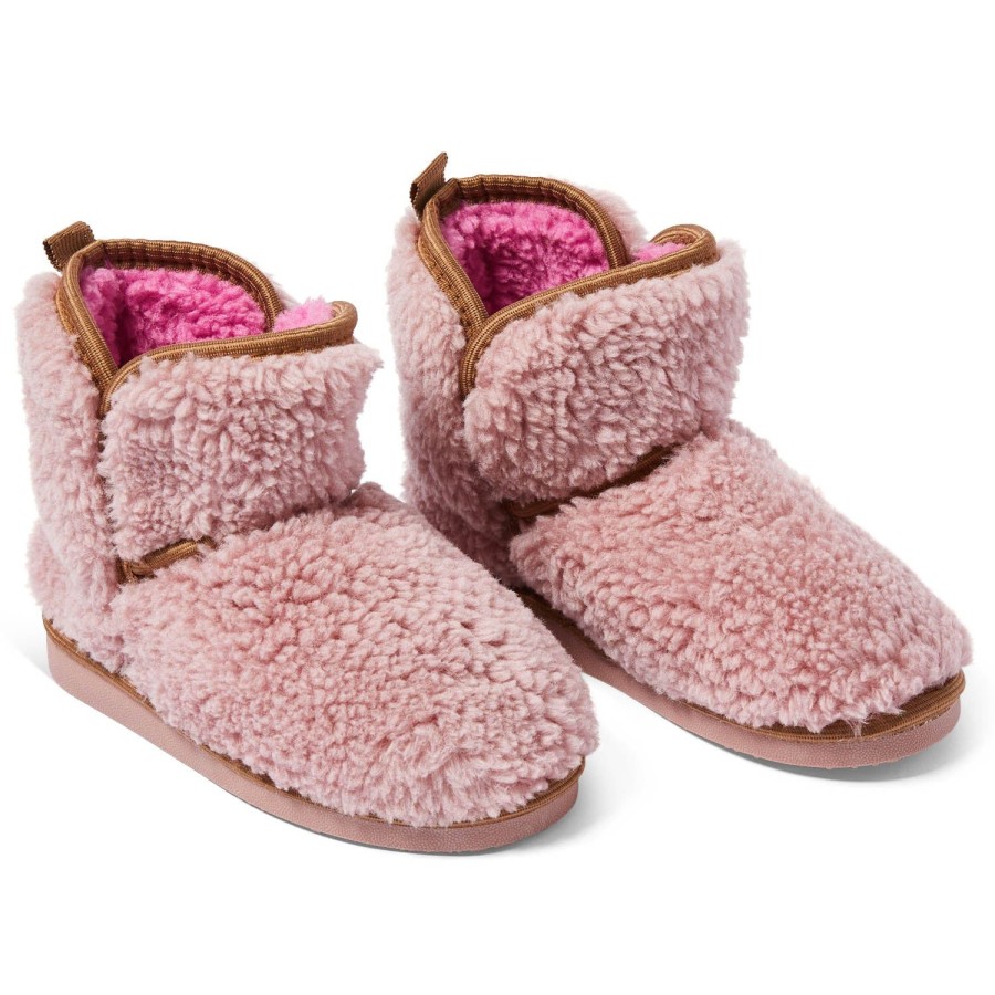 Kid Kip&Co | Roses And Chocolate Boucle Kids Boot