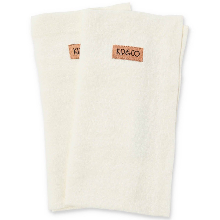 Homewares Kip&Co Table Linen | Cloud Dancer Linen 6P Napkin Set