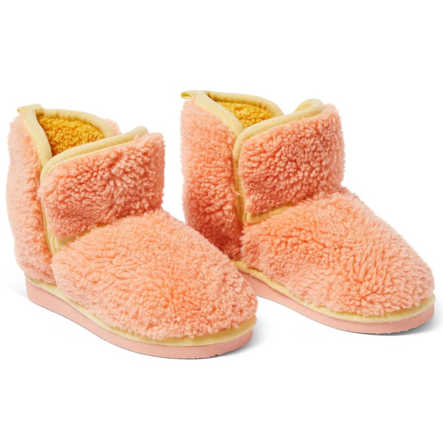 Kid Kip&Co | Peaches And Pineapples Boucle Kids Boot