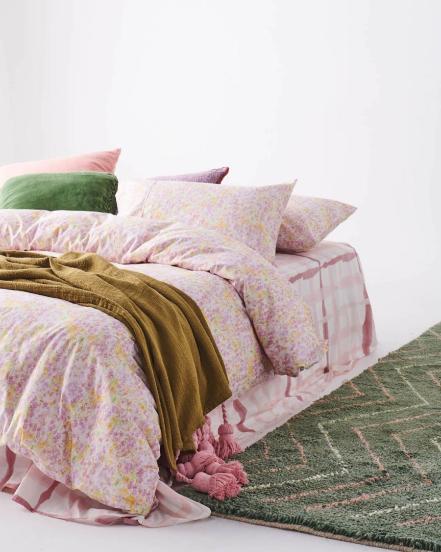 Bedding Kip&Co Pillowcases | Budding Blossom Organic Cotton Pillowcases