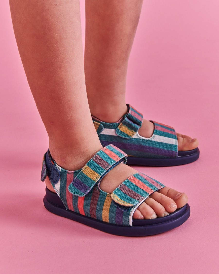 Kid Kip&Co | Piccolini X Kip&Co Big Stripe Sandal