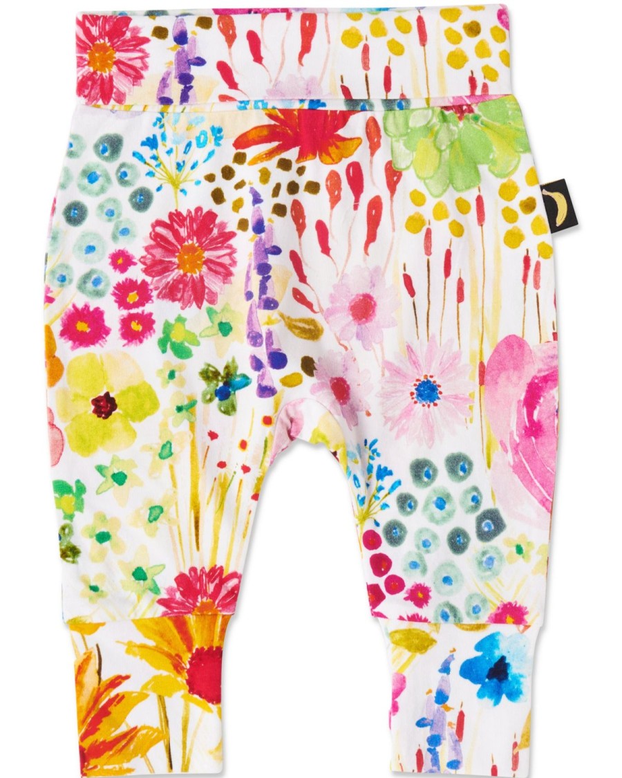 Apparel Kip&Co Bottoms | Field Of Dreams In Colour Organic Drop Crotch Pant