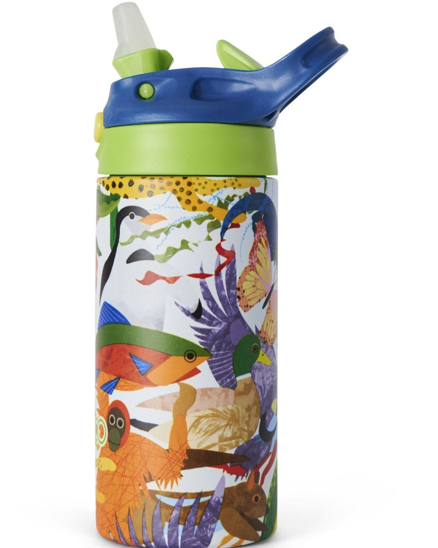 Homewares Kip&Co Reusable Drinkware | All Creatures Great & Small Kids Drink Bottle