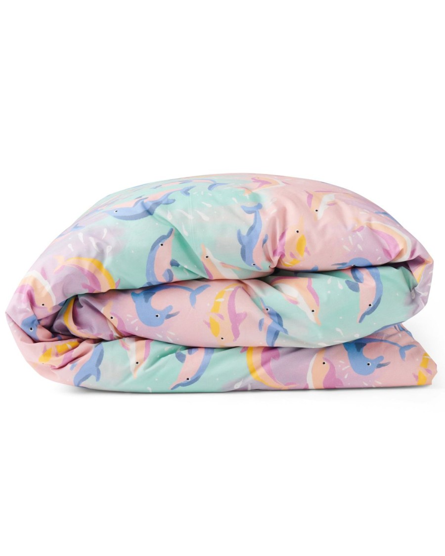 Bedding Kip&Co Quilt Covers | Dolphin Magic Organic Cotton Quilt Cover