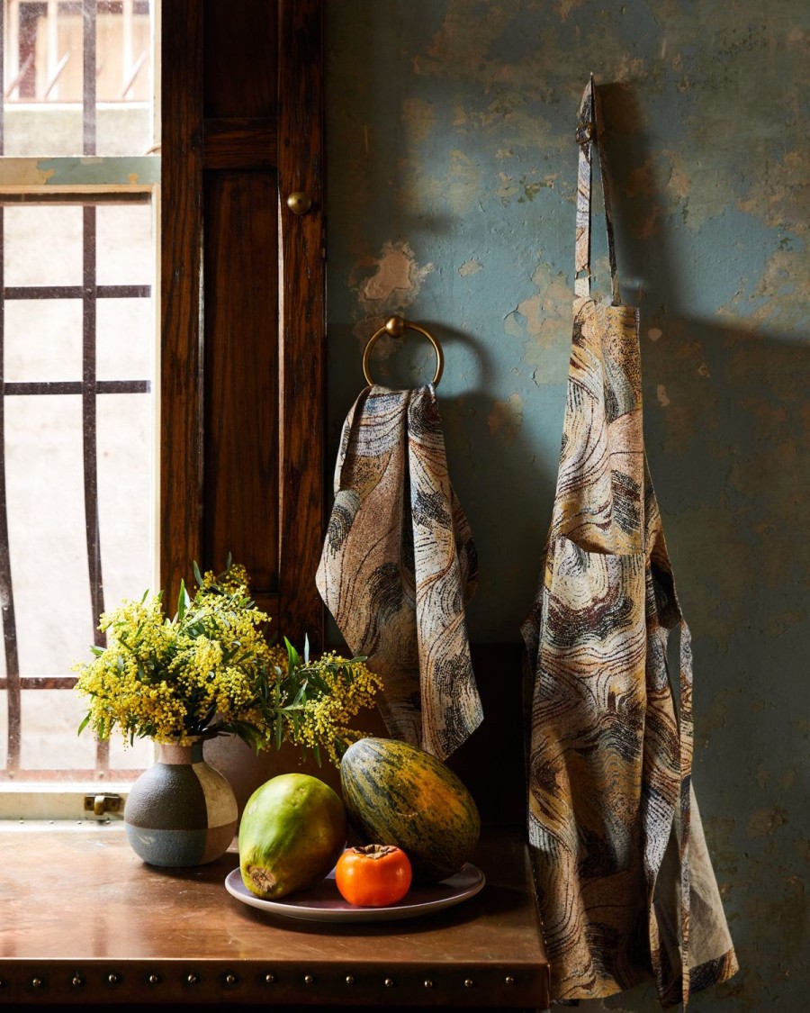 Homewares Kip&Co Aprons, Tea Towels & Mitts | Likara Linen Tea Towel