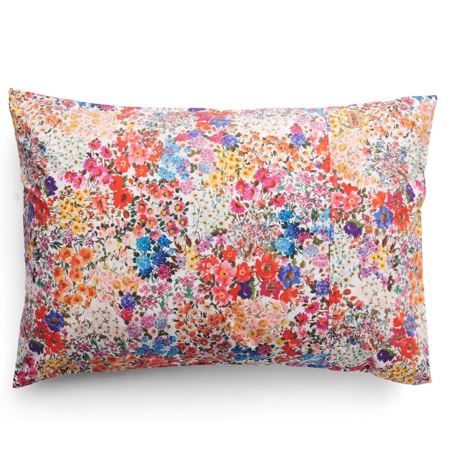 Bedding Kip&Co Pillowcases | Forever Floral White Organic Cotton Pillowcases