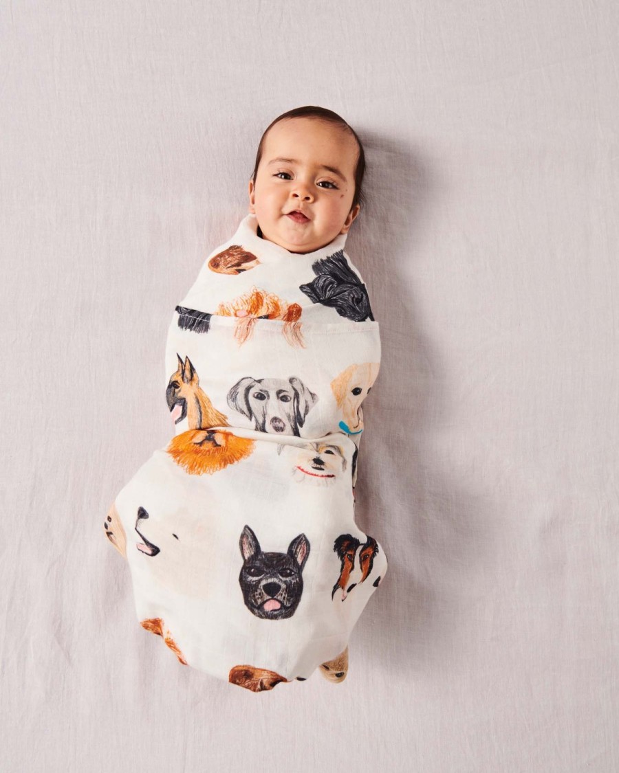 Bedding Kip&Co Swaddles | Dog Park Bamboo Swaddle