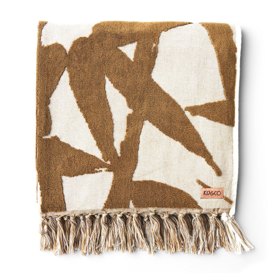 Homewares Kip&Co Towels | Bamboo Embossed Terry Bath Sheet / Beach Towel