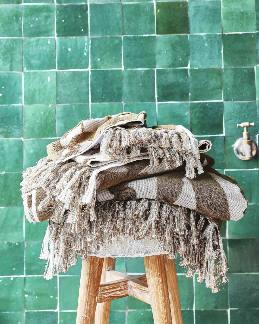 Homewares Kip&Co Towels | Bamboo Embossed Terry Bath Sheet / Beach Towel