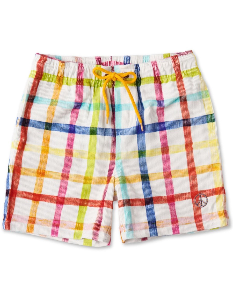 Apparel Kip&Co Bottoms | Picnic Check Corduroy Shorts