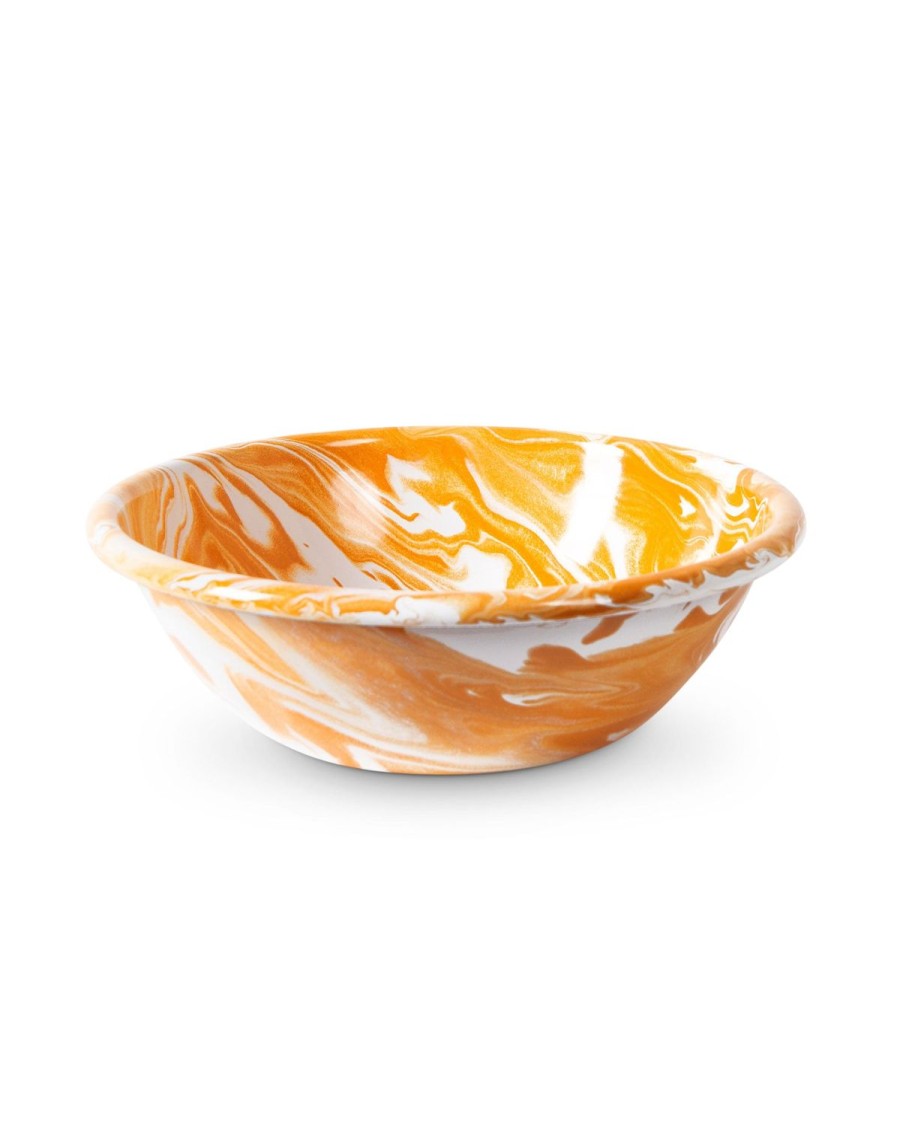 Homewares Kip&Co Enamelware | Golden Marble Enamel Cereal Bowl 2P Set