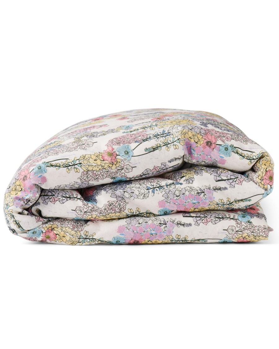 Bedding Kip&Co Quilt Covers | Foxglove Forever Linen Quilt Cover