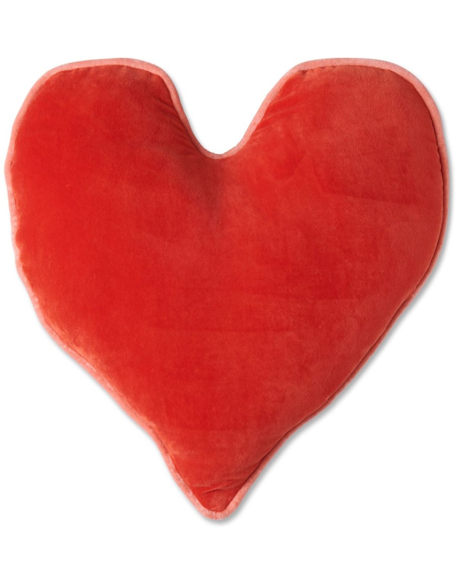 Homewares Kip&Co Cushions | Heart Velvet Cushion