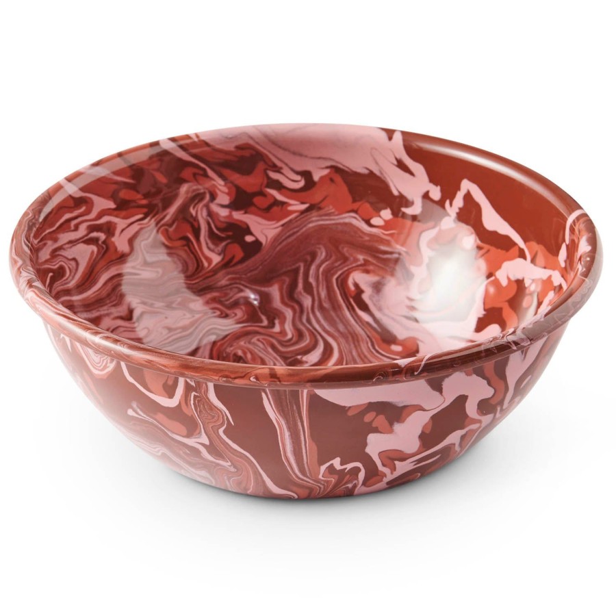 Homewares Kip&Co Enamelware | Desert Swirl Enamel Cereal Bowl 2P Set