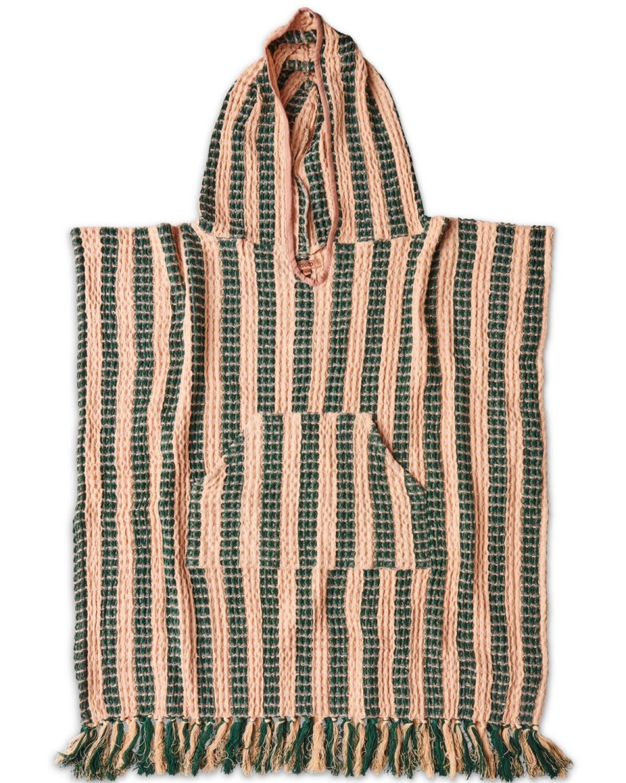 Apparel Kip&Co Swimwear | Folklore Kids Waffle Poncho