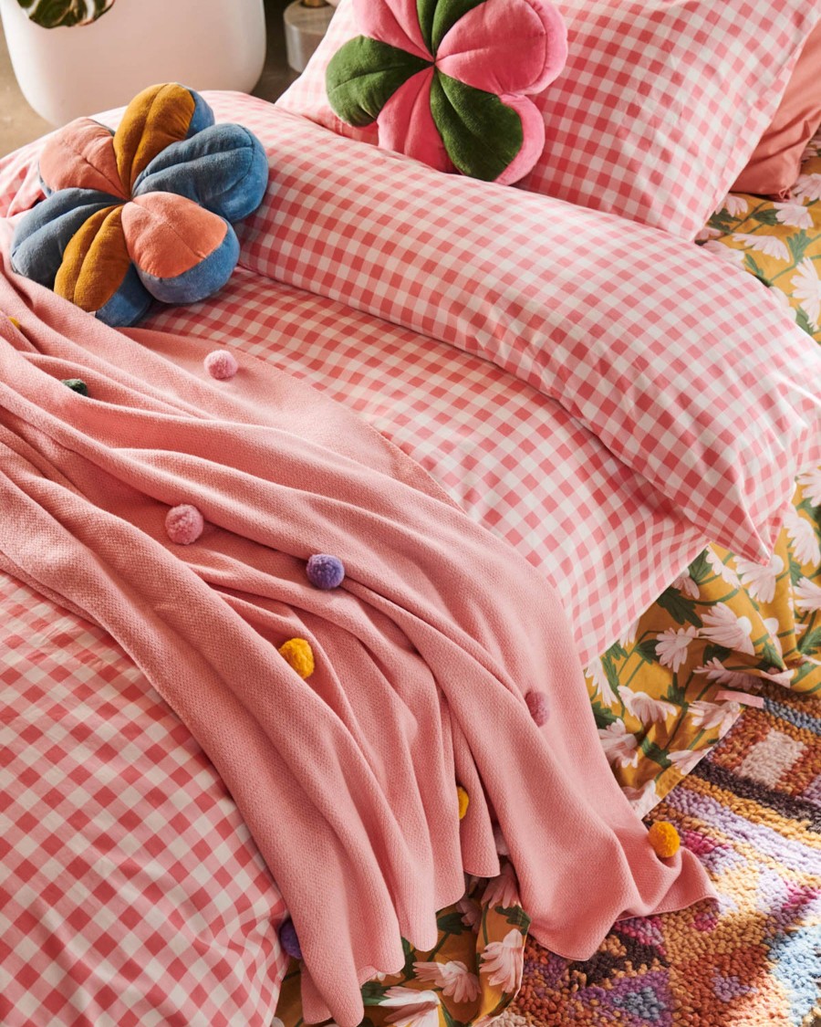 Bedding Kip&Co Blankets & Throws | Pom Pom Blanket