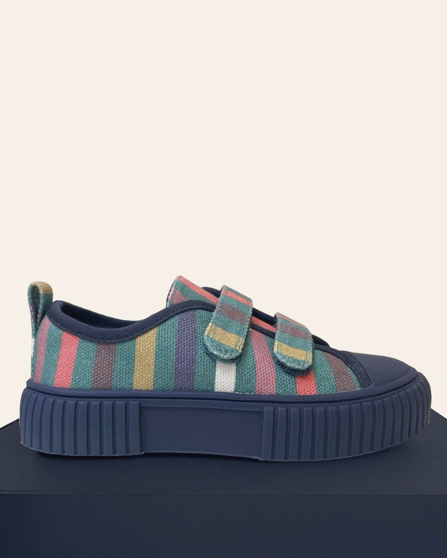 Kid Kip&Co | Piccolini X Kip&Co Big Stripe Low Top Sneaker