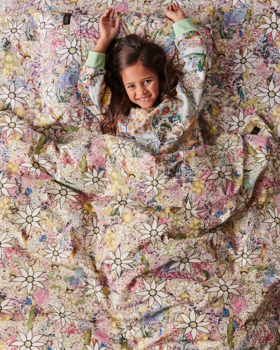 Bedding Kip&Co Quilt Covers | Kip&Co X May Gibbs Flora & Fauna Organic Cotton Quilt Cover