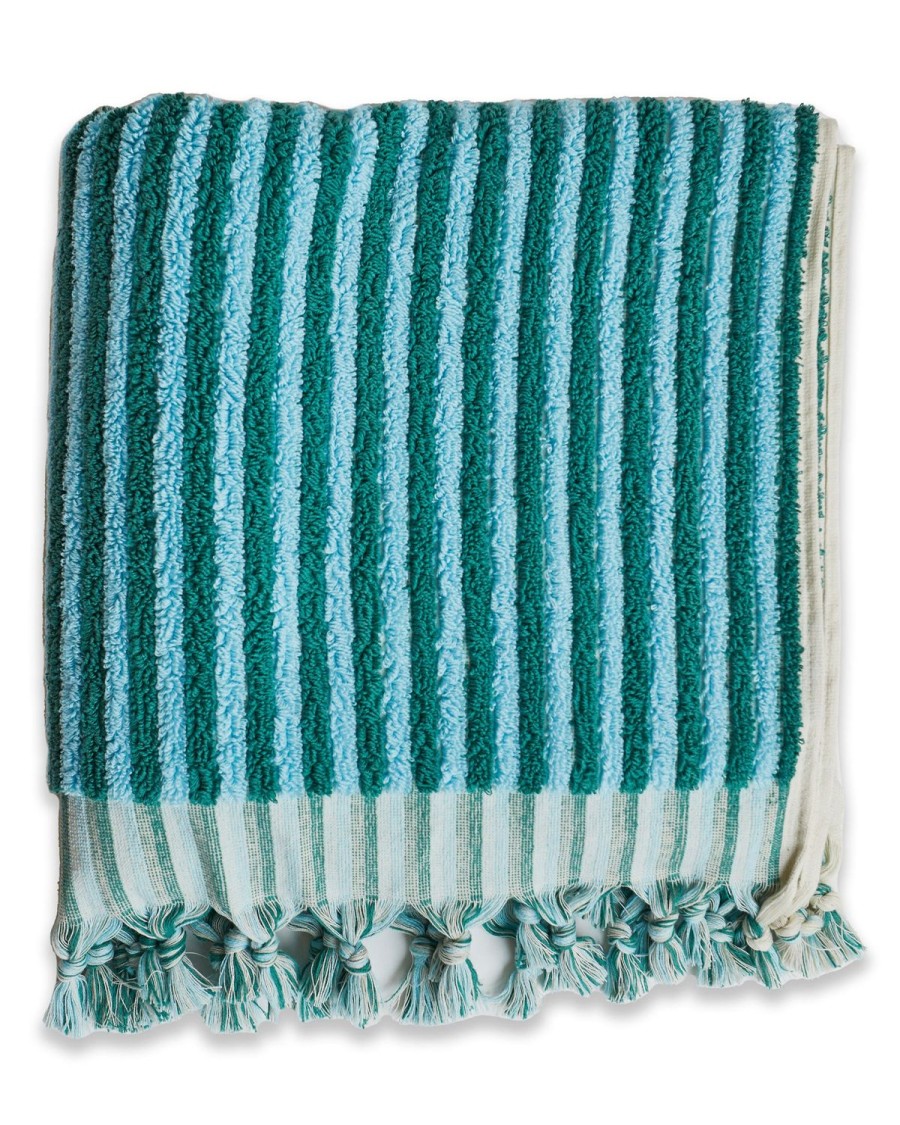 Homewares Kip&Co Towels | Sailor Stripe Turkish Bath Towel