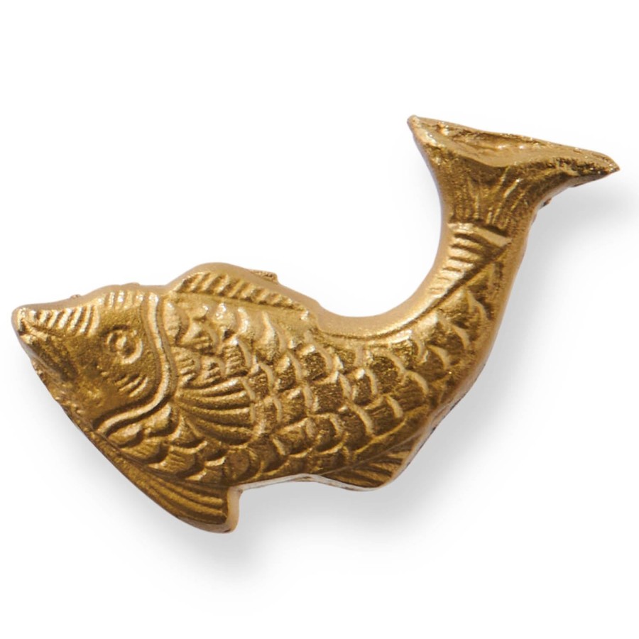 Homewares Kip&Co Cutlery | Fish Brass Napkin Rings