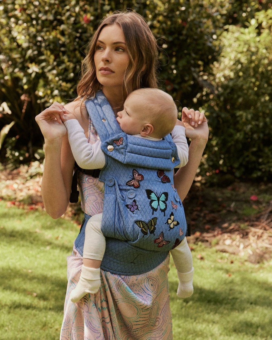 Baby Kip&Co | Portier X Kip&Co (Limited Edition) Limitless Baby Carrier - Papillon Denim