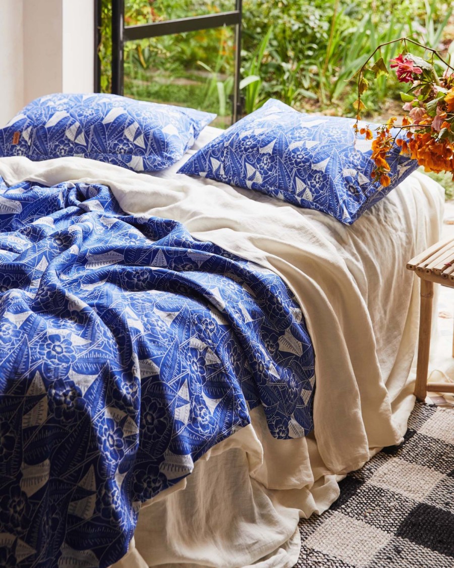 Bedding Kip&Co Quilt Covers | Honolulu Linen Quilt Cover