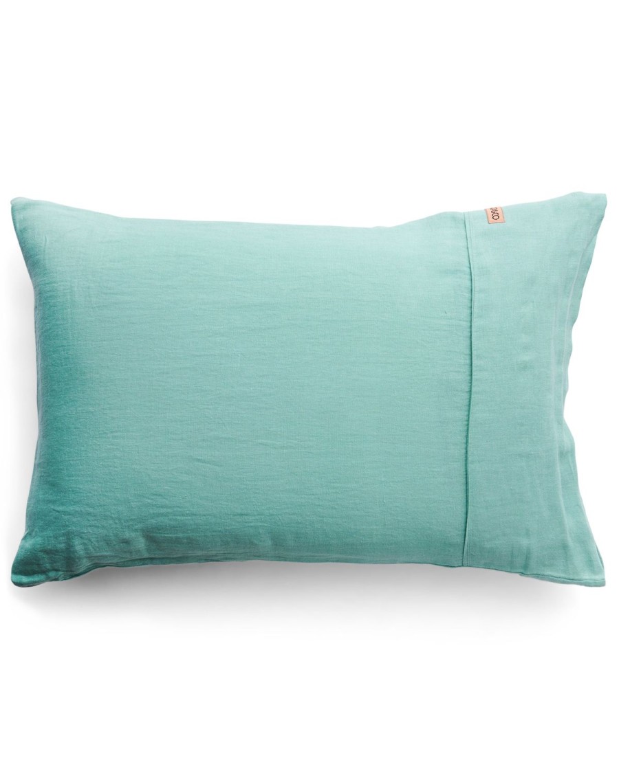 Bedding Kip&Co Pillowcases | Wasabi Linen Pillowcases