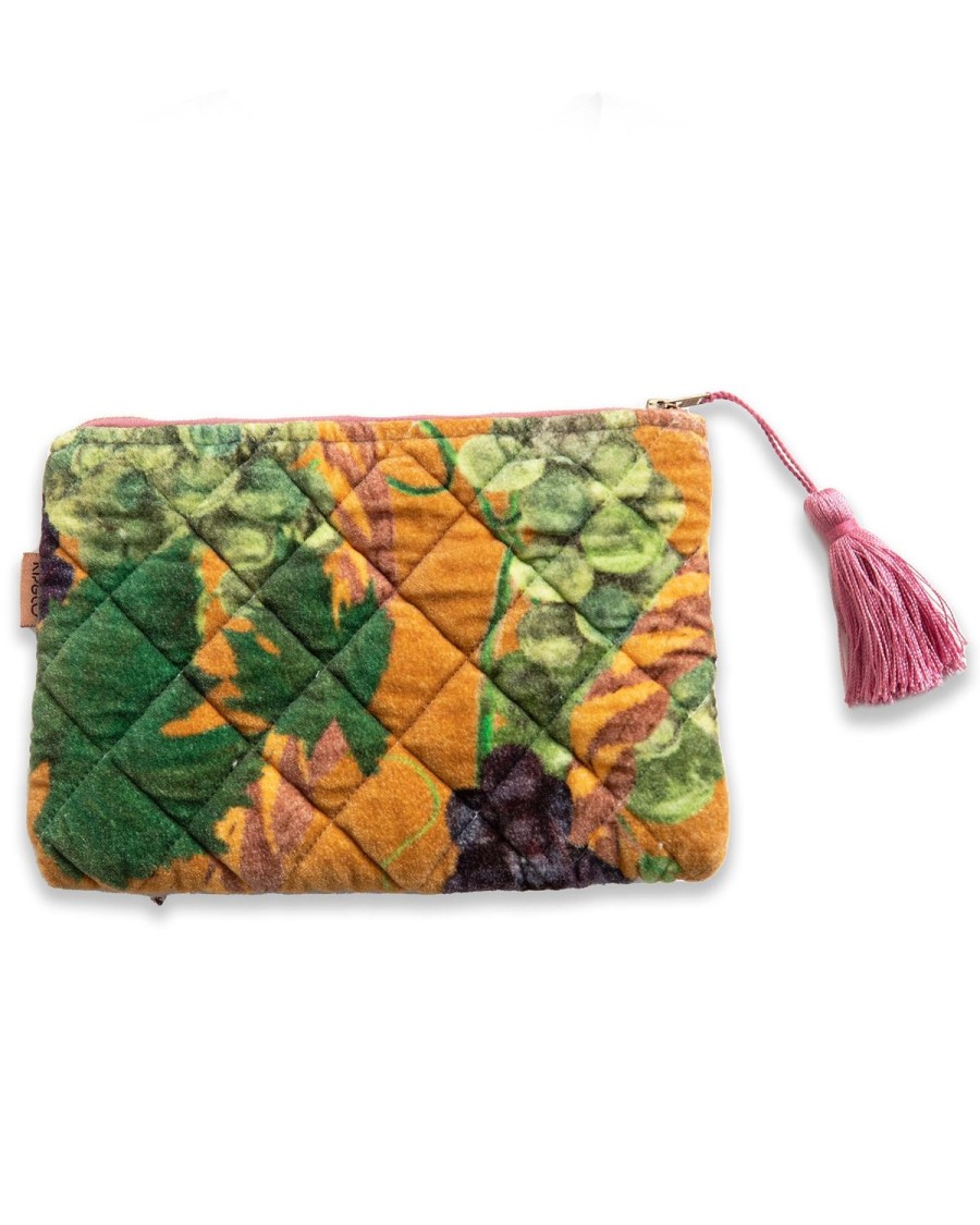 Homewares Kip&Co Cosmetic Purses | The Vine Velvet Cosmetics Purse