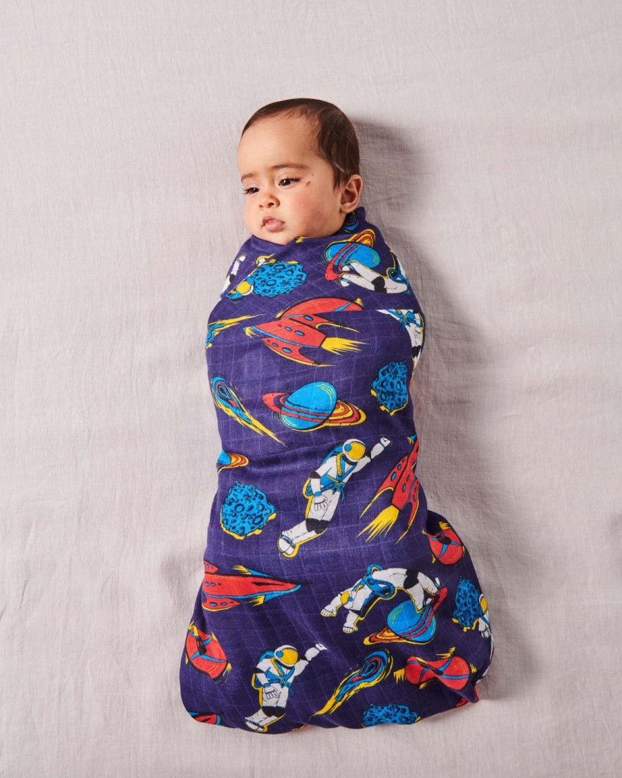 Bedding Kip&Co Swaddles | Outer Space Bamboo Swaddle