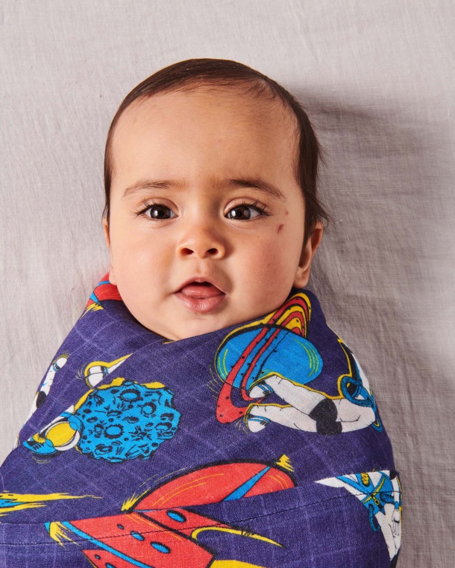 Bedding Kip&Co Swaddles | Outer Space Bamboo Swaddle