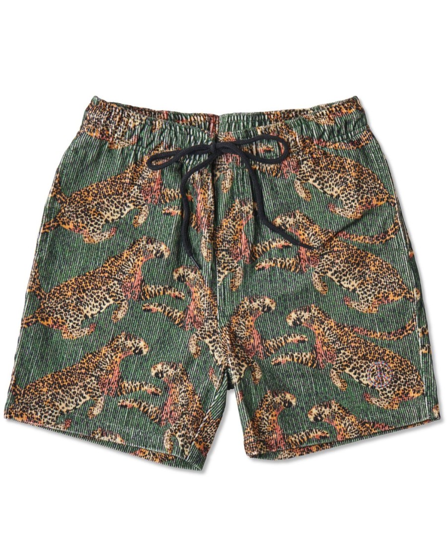 Apparel Kip&Co Bottoms | Cheetah Corduroy Shorts