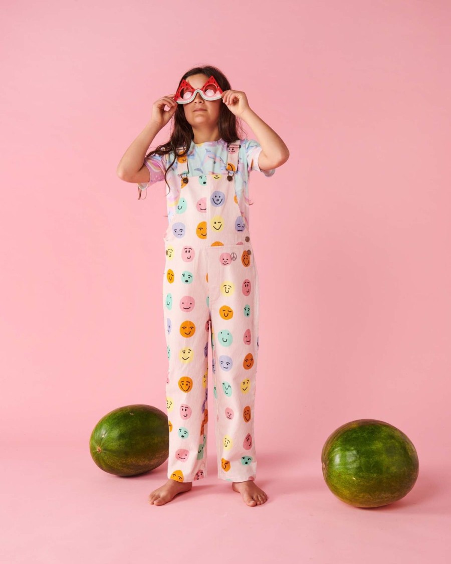 Apparel Kip&Co Dresses & Jumpsuits | Feeling It Pink Corduroy Overalls