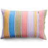 Bedding Kip&Co Pillowcases | Majorca Stripe Woven Linen Pillowcases