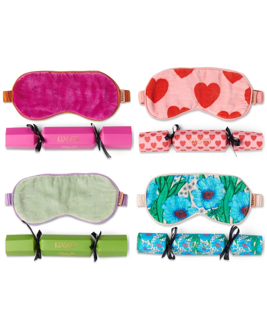 Homewares Kip&Co Eye Masks | Velvet Bon Bon Eye Mask 4P Set