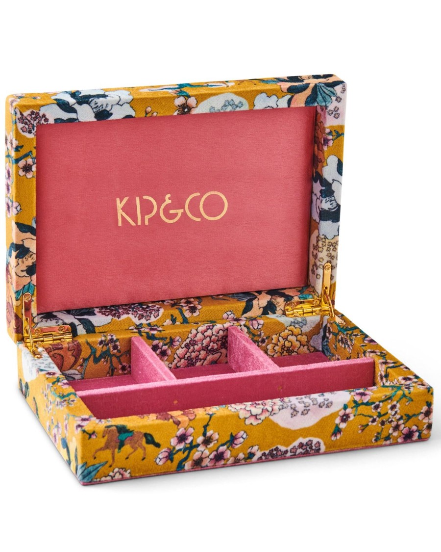 Homewares Kip&Co Jewellery Boxes | Gallop Small Velvet Jewellery Box