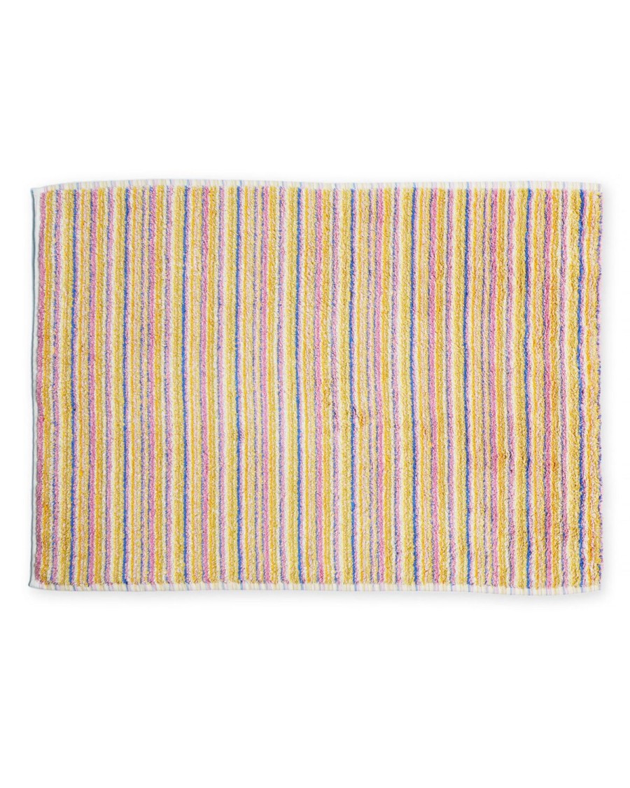 Homewares Kip&Co Bath Mats | Candy Lane Fine Lines Turkish Bath Mat