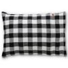 Bedding Kip&Co Pillowcases | Black & White Gingham Linen Pillowcases