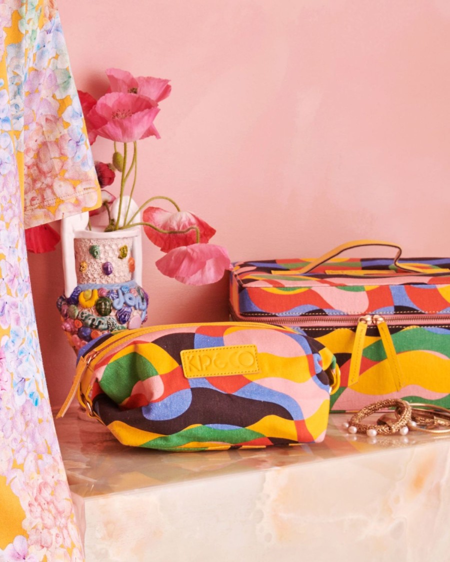 Homewares Kip&Co Toiletry Bags & Cases | Colour Me Happy Toiletry Case