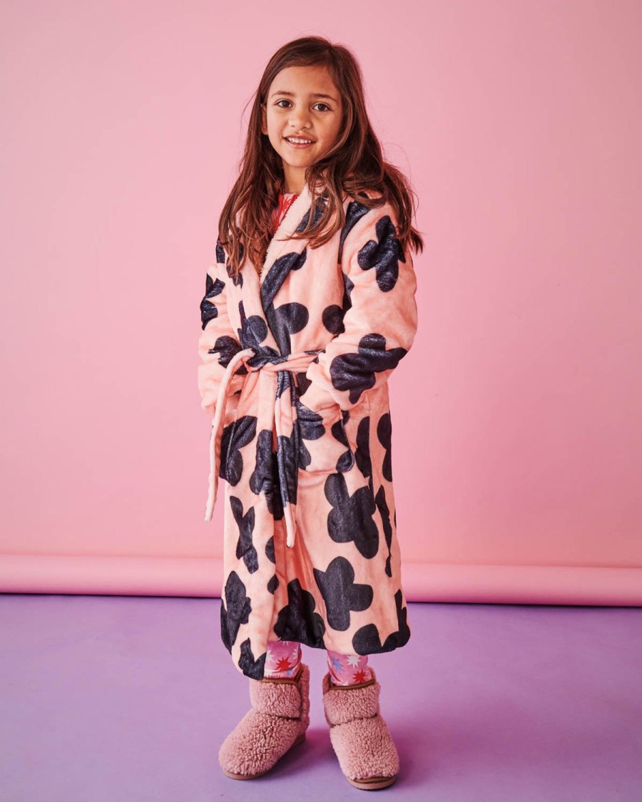 Apparel Kip&Co Kid Robes | Flowerhead Kuddle Kids Robe