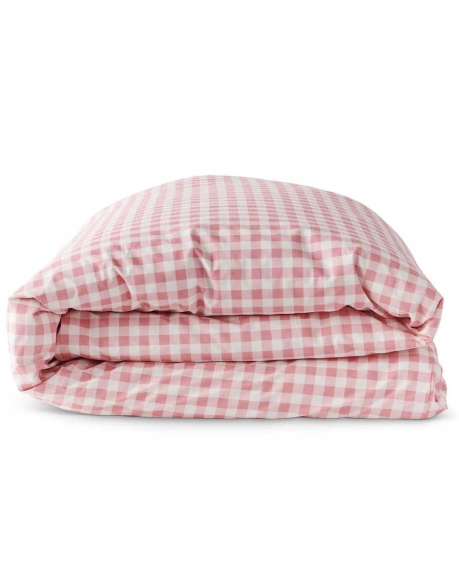 Bedding Kip&Co Quilt Covers | Gingham Candy Organic Cotton Quilt Cover