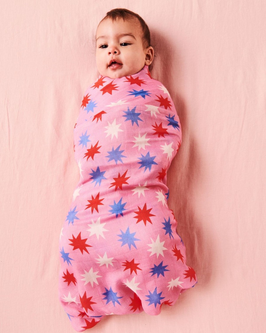 Bedding Kip&Co Swaddles | Be A Star Bamboo Swaddle