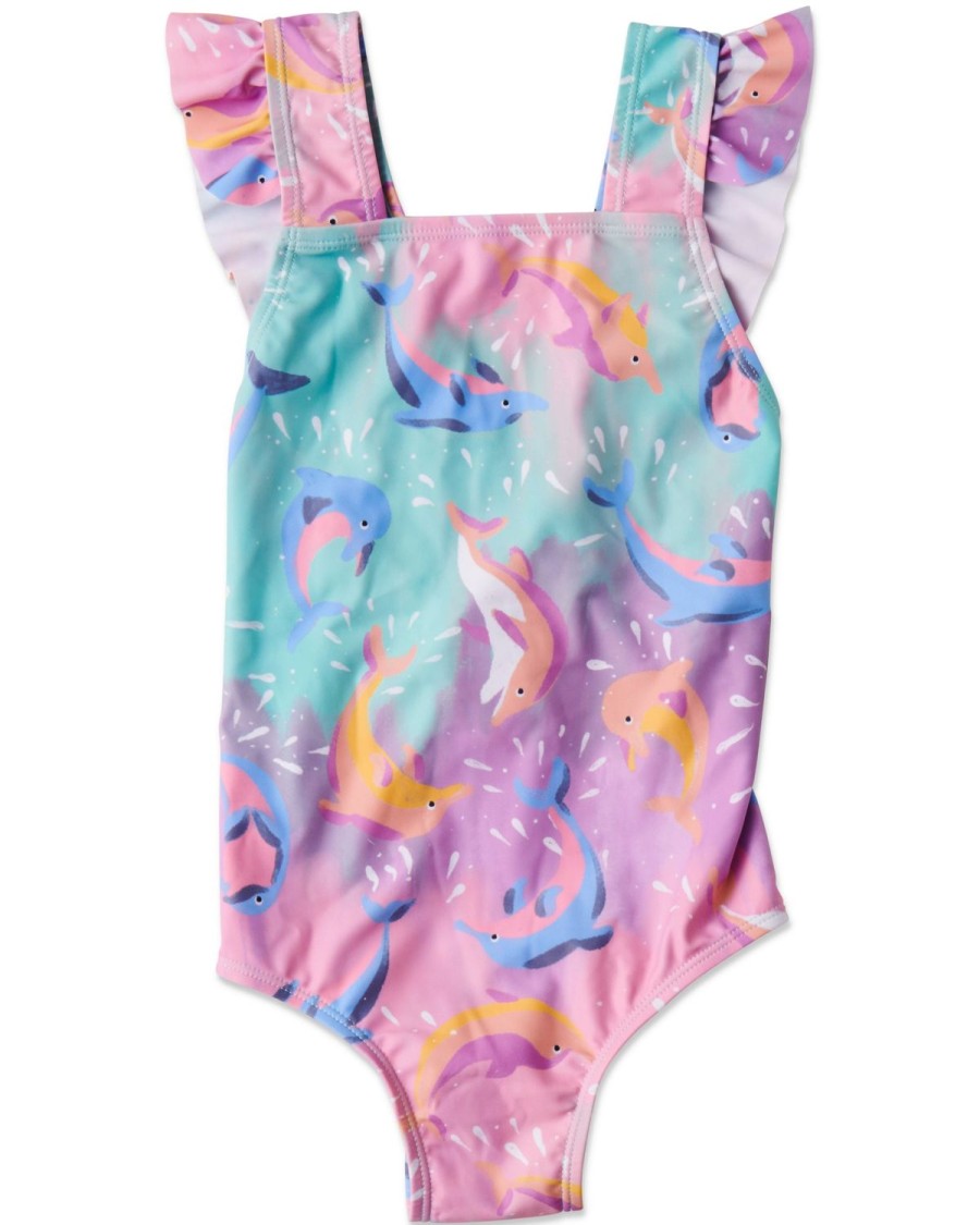 Apparel Kip&Co Swimwear | Dolphin Magic One Piece Bathers