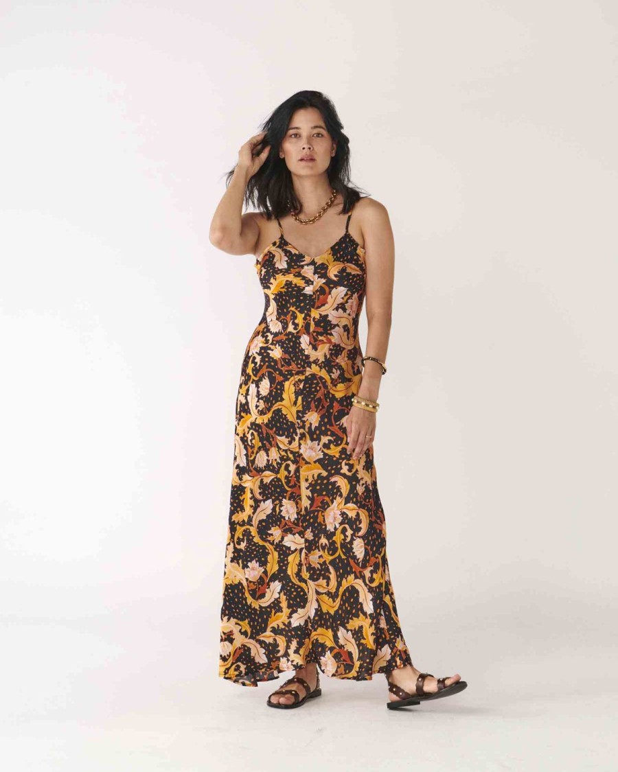 Apparel Kip&Co Dresses & Jumpsuits | Secret Garden Silk Slip Dress