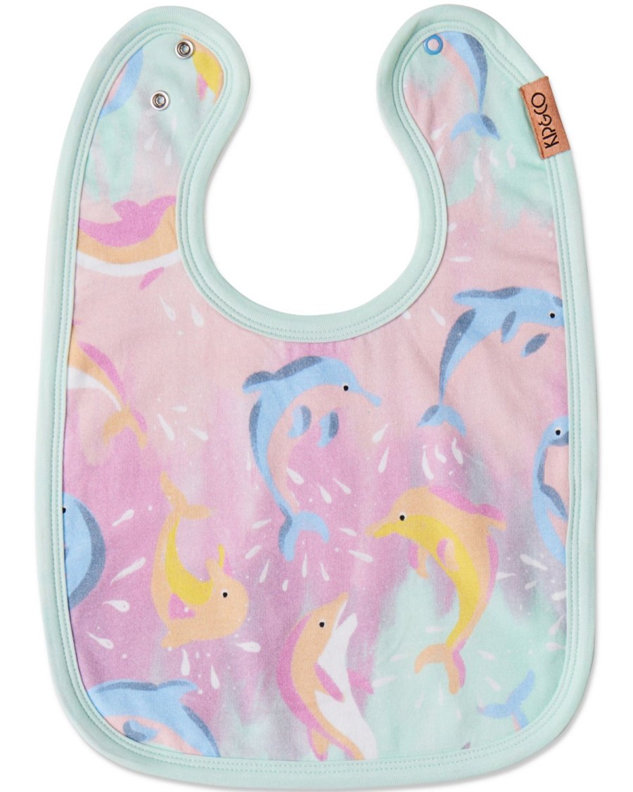 Baby Kip&Co | Dolphin Magic Organic Cotton Bib