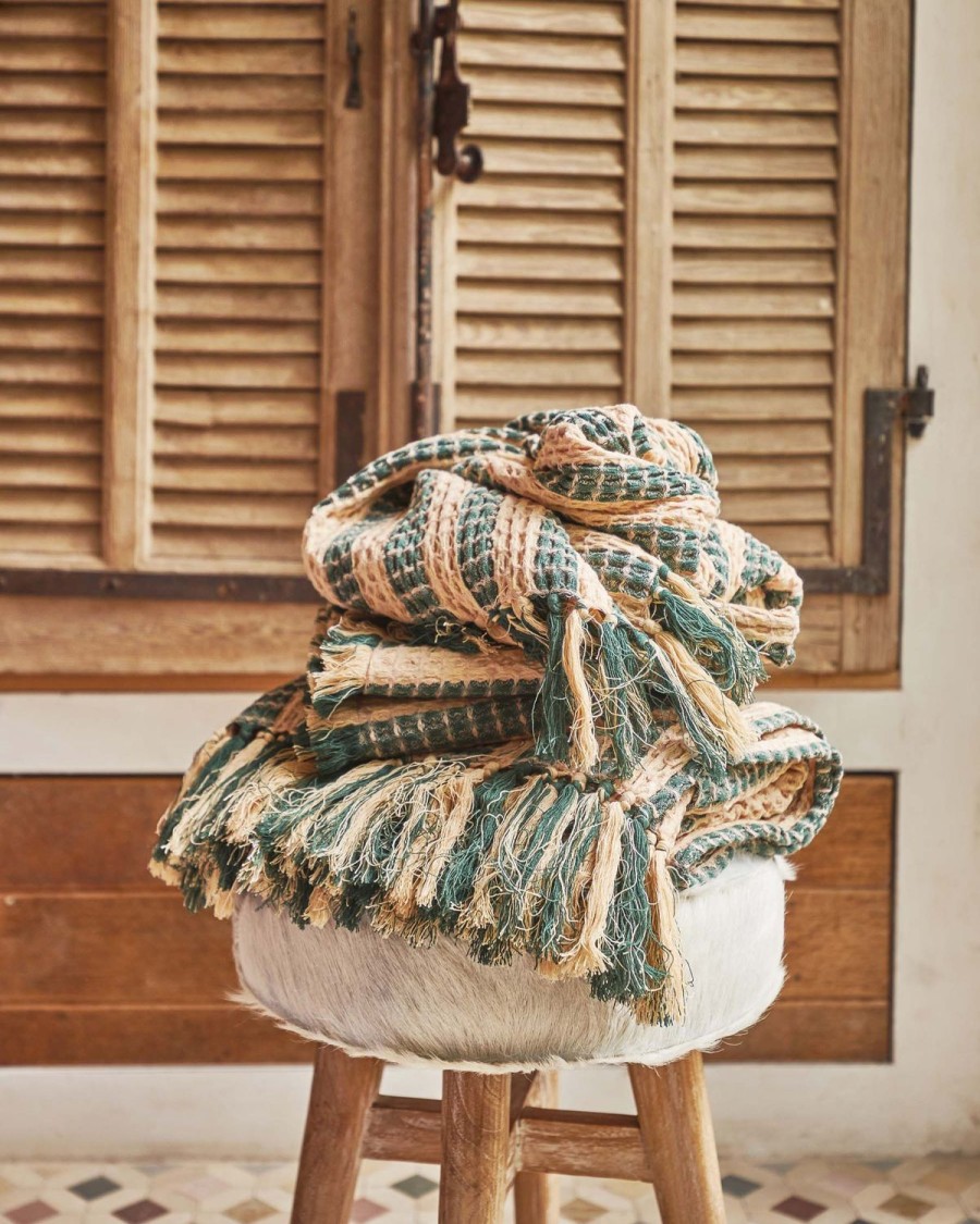 Homewares Kip&Co Towels | Folklore Waffle Face Washer